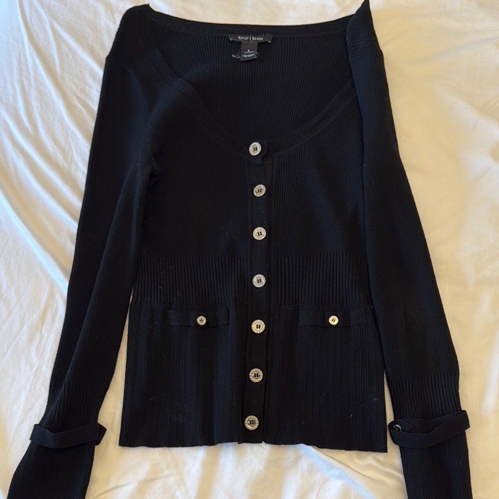 White House black market ladies black sweater size L